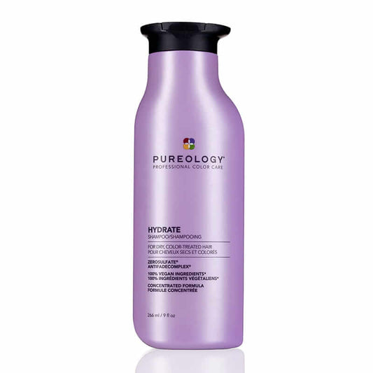 Pureology Hydrate Shampoo | sulfate-free formula | superior hydration | extraordinary colour protection | soft | revitalize dry hair | enhance colour