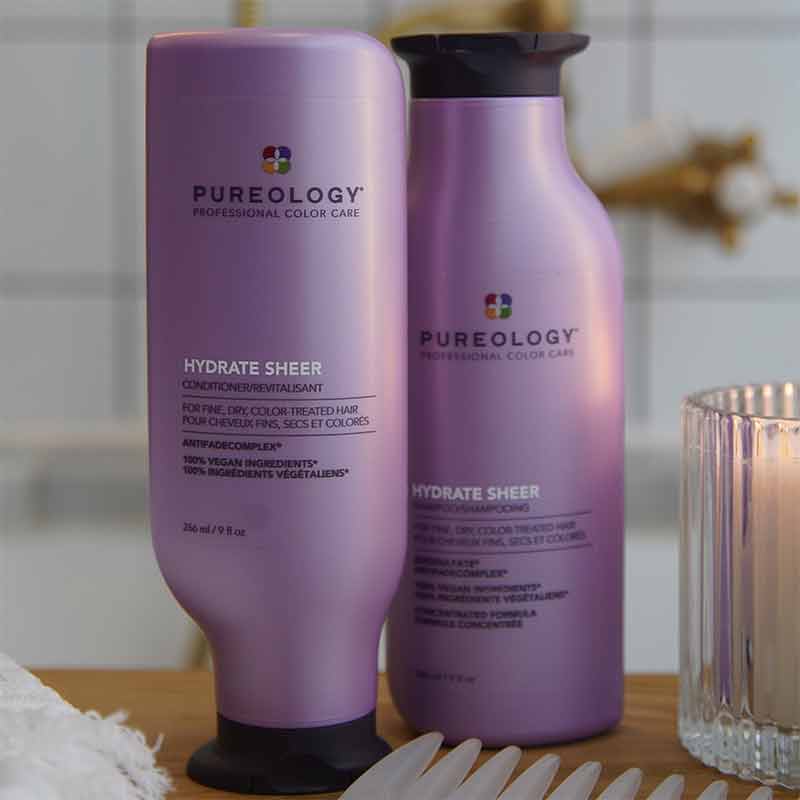 Pureology Hydrate Sheer deals Shampoo Conditioner L