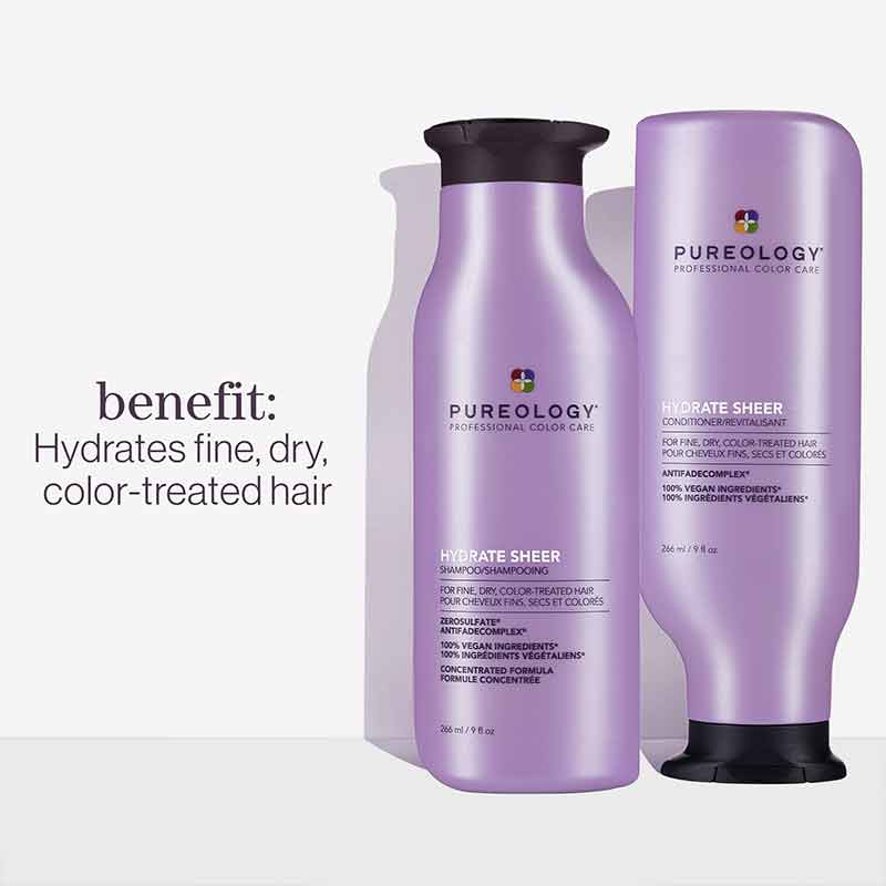 Pureology Hydrate Sheer Shampoo | Radiant | Moisturised | Hair