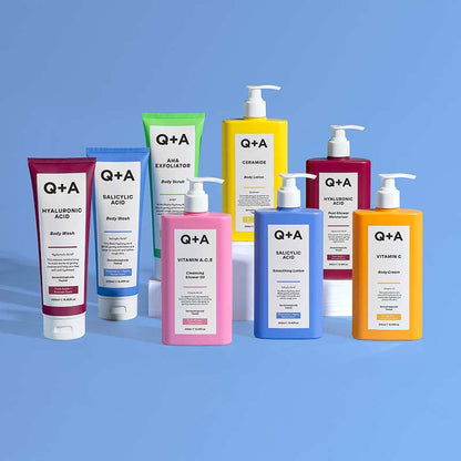 Q+A AHA Exfoliator Body Scrub | Q+A bodycare