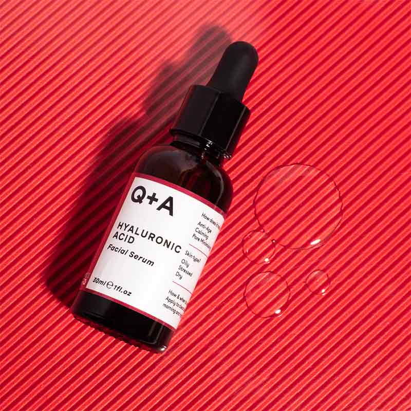 Q+A Hyaluronic Acid Facial Serum | hyaluronic acid serum for dehydrated skin