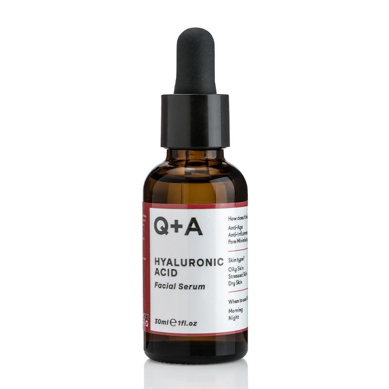 Q+A Hyaluronic Acid Facial Serum | hydrating serum | fresh plump skin