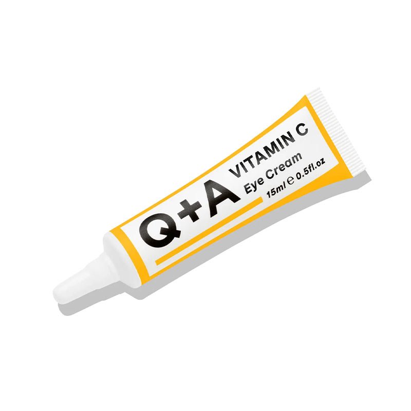 Q+A Vitamin C Eye Cream | delicate skin brightening undereye