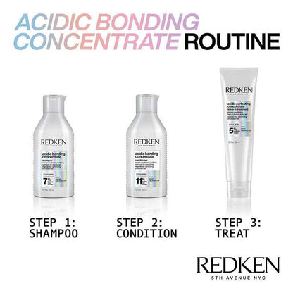 Redken Acidic Bonding Concentrate Conditioner | dry damaged hair | split ends 