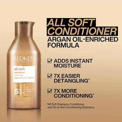 Redken all soft conditioner