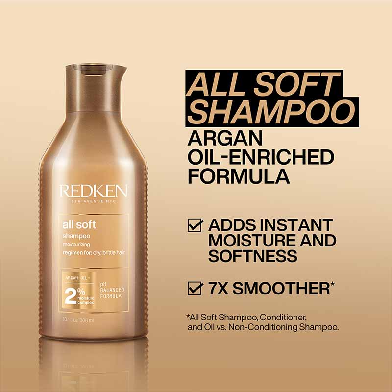 Redken all soft shampoo