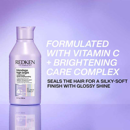 Redken Blondage High Bright Conditioner | vitamin c haircare | brightening care complex conditioner