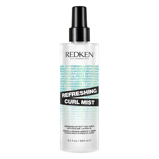 Redken Refreshing Curl Mist | Hair mist for curly hair | hair mist | Curly hair spray | frizz reduction | defines curls