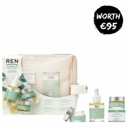 REN Evercalm Gift Of Calm Gift Set, skincare for sensitive skin