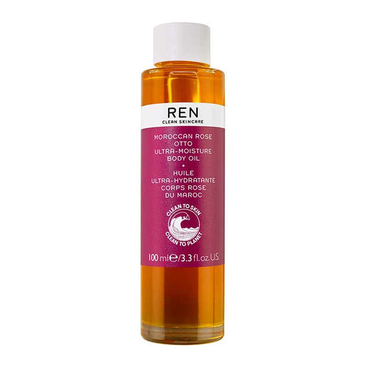 REN Moroccan Rose Otto Ultra-Moisture Body Oil | bodycare