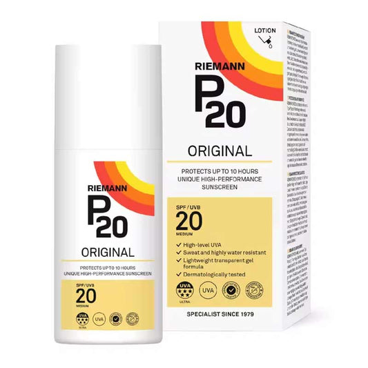 Riemann P20 Original Suncare Lotion SPF 20 200ml | seriously reliable suncare | high level uva | 