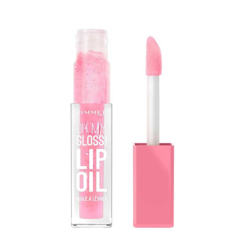 Rimmel London Oh My Gloss! Lip Oil | 001 Pink Flush | Swatched