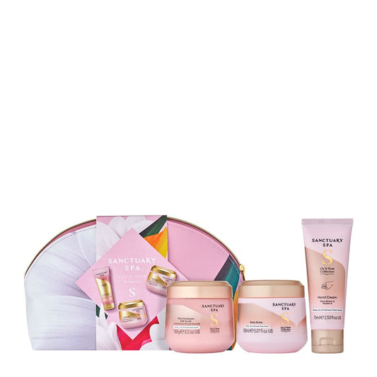 Sanctuary Spa Lily & Rose Favourites Gift Bag Set