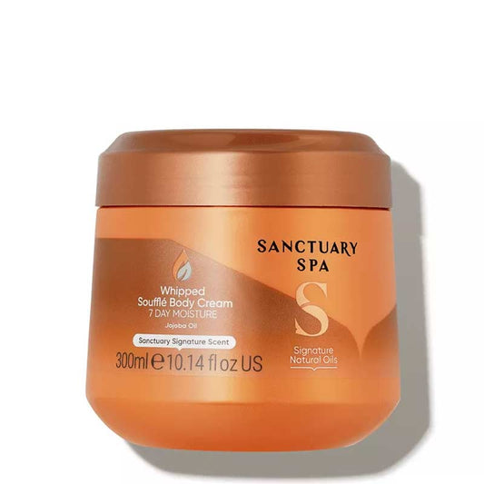 Sanctuary Whipped Souffle Body Cream | jojoba oil moisture