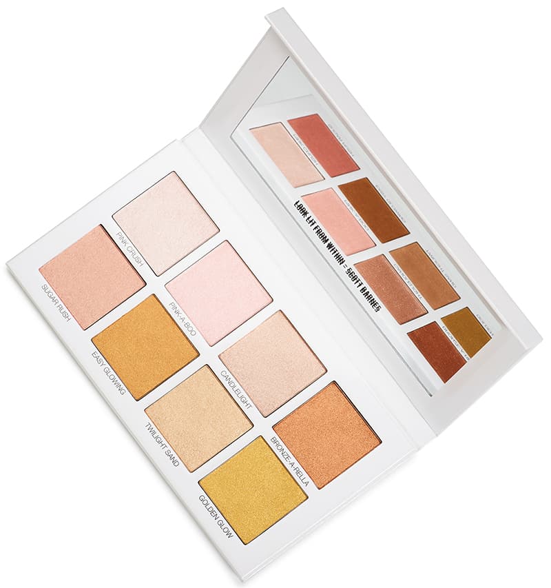 Scott Barnes Glowy & Showy No 1 Highlighter Palette | Face Palette