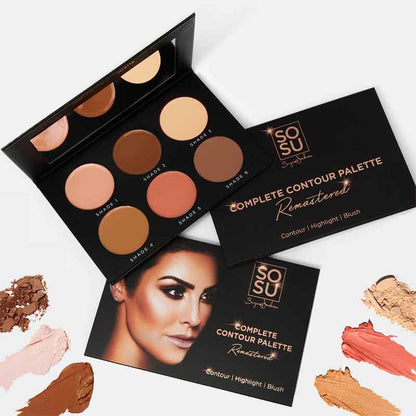 SOSU Cosmetics Complete Contour Palette