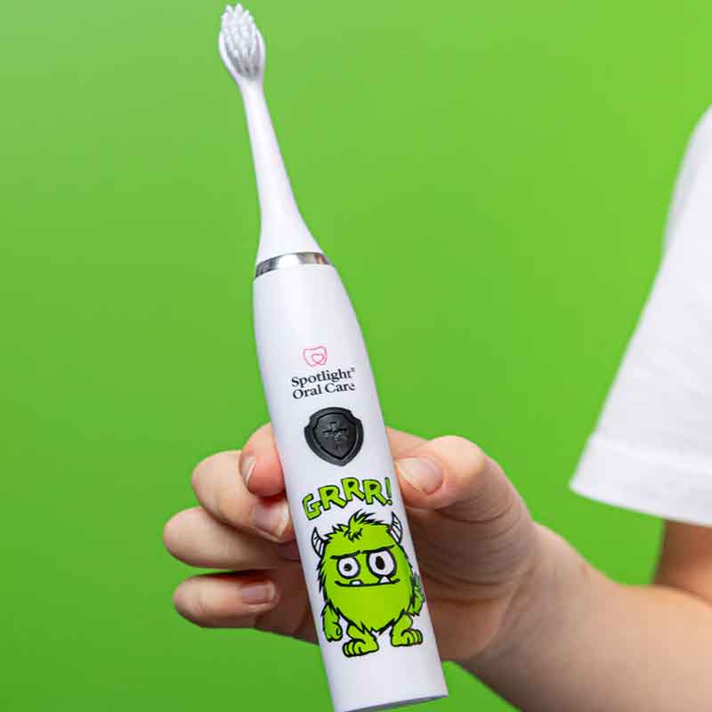 Spotlight Oral Care Electric Toothbrush for Kids Monster