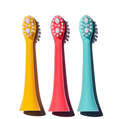 Spotlight Oral Care Kids Sonic Replacement Heads | Burst of Color | High-Performance | Multi-Colored | Professionally Designed Sonic Technology | Supports Kid's Overall Gum Health | Attach to Sonic Toothbrush | Promotes a Brighter Smile | Children's Brushing Routine