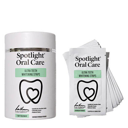 Spotlight Oral Care | Ultra Teeth Whitening Strips 7 day | White Teeth | Stained teeth | yellowing