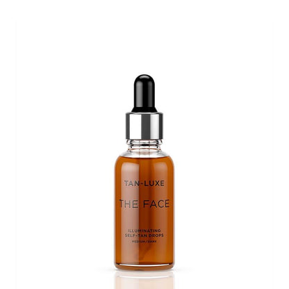 TAN-LUXE The Face Illuminating Self-Tan Drops | medium to dark tanning