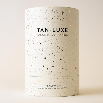 tan luxe gift set, the glow edit