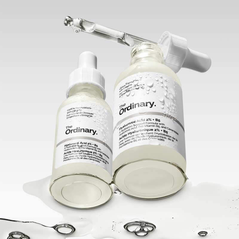 The Ordinary Hyaluronic Acid 2% + B5 | Hyaluronic Acid | smooth and plump skin | dry, tight skin | Ceramides | supports the skin barrier | improve skin barrier function | Hydrating face serum