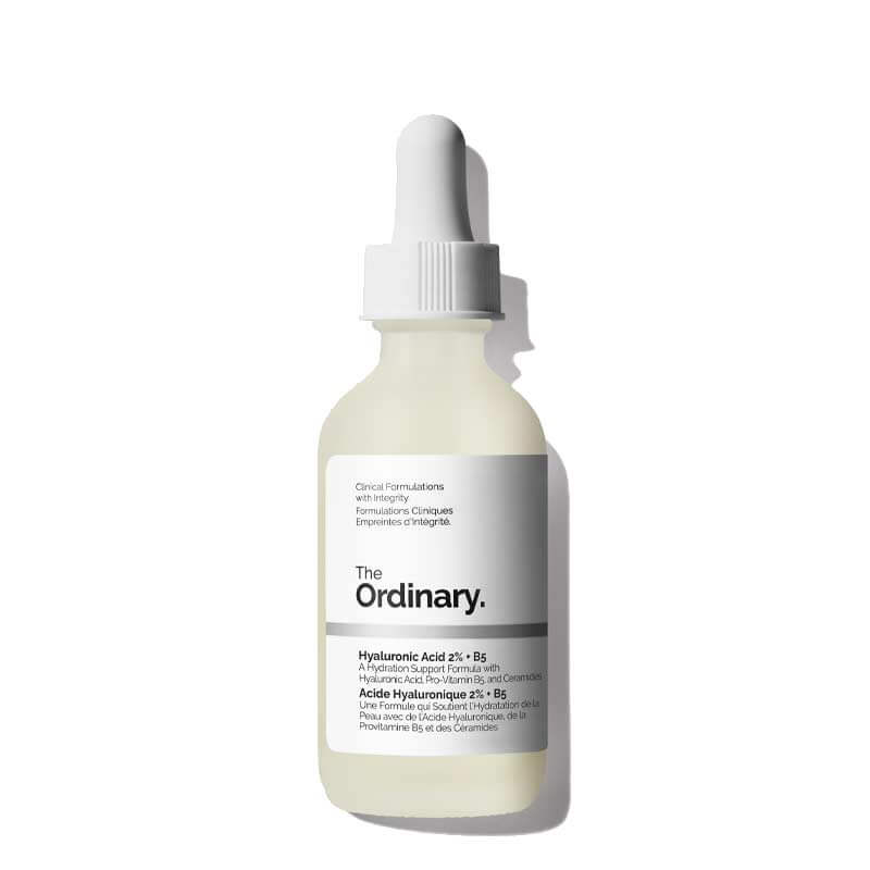 The Ordinary Hyaluronic Acid 2% + B5 | Hyaluronic Acid face serum | visibly smooths and plumps skin | dry, tight skin | Ceramides | support the skin's natural hydration barrier | improve skin barrier function | 60ml