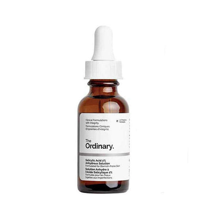 The Ordinary Salicylic Acid 2% Anhydrous Solution | decongest skin | blackheads | anti breakouts | Ireland