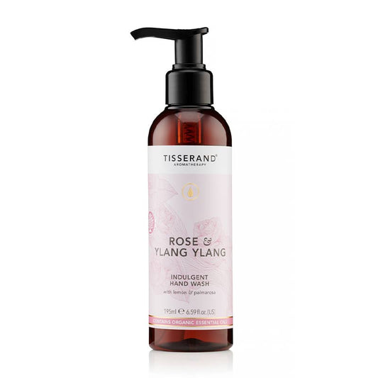 Tisserand Rose and Ylang Ylang Hand Wash | liquid hand soap | indulgent | aromatherapy 