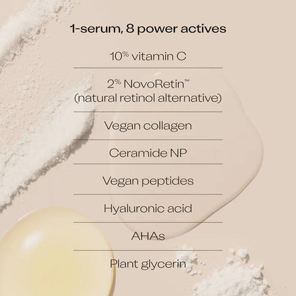 Trilogy Vitamin C+ Super Serum | powerhouse blend of eight active ingredients | improves pigmentation, refines pores, and smooths fine lines | Dermatologically tested | suitable for all skin types