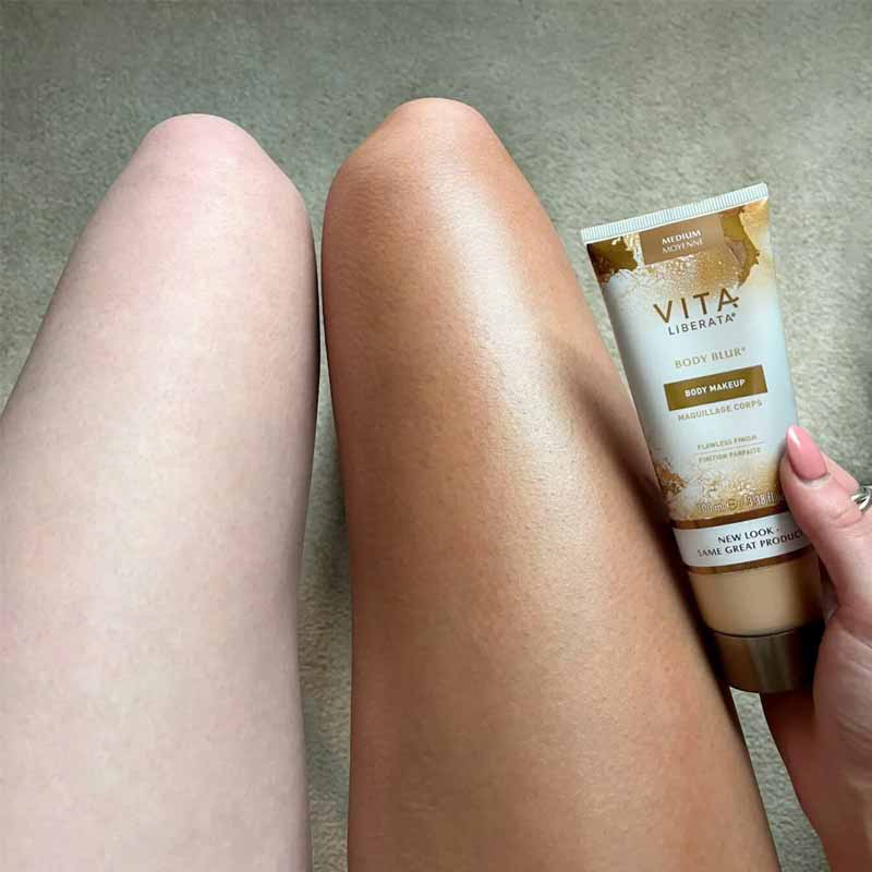 Vita Liberata Body Blur Medium, Body Makeup, Instant Tan