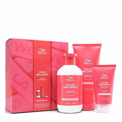 Wella Professionals Colour Brilliance Gift Set, colour brilliance, professional haircare for coloured hair, haircare gift set