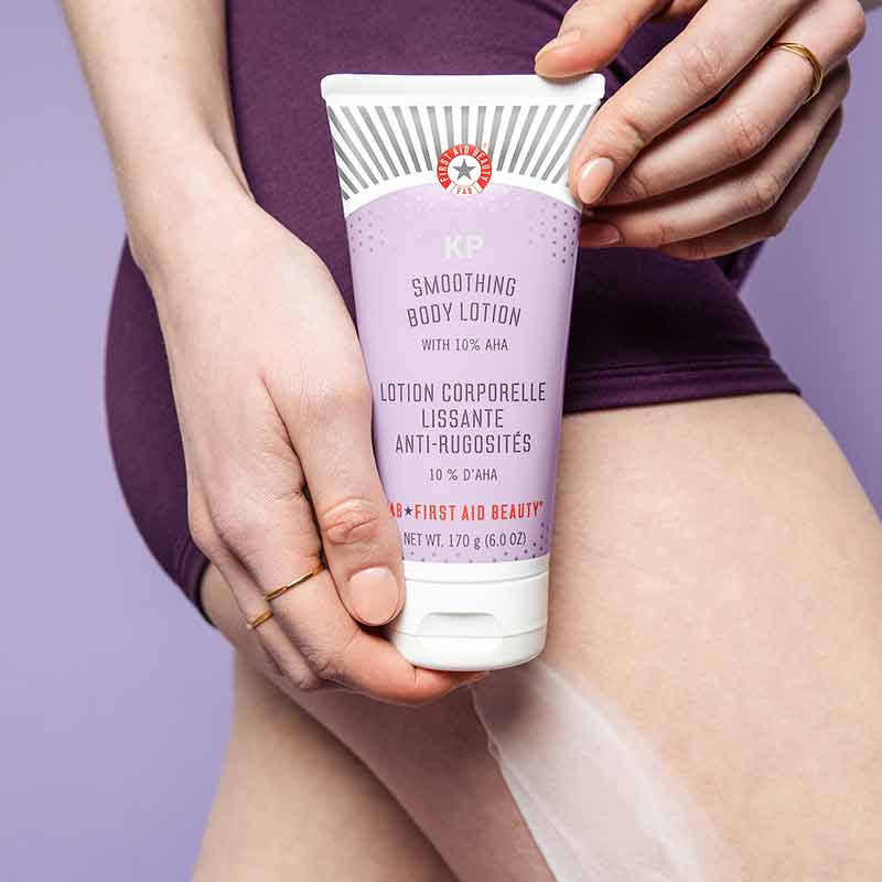 First Aid Beauty KP Smoothing Body Lotion with 10% AHA – Cloud 10 Beauty